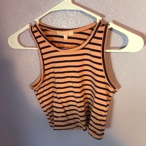 Stripped Crop Top